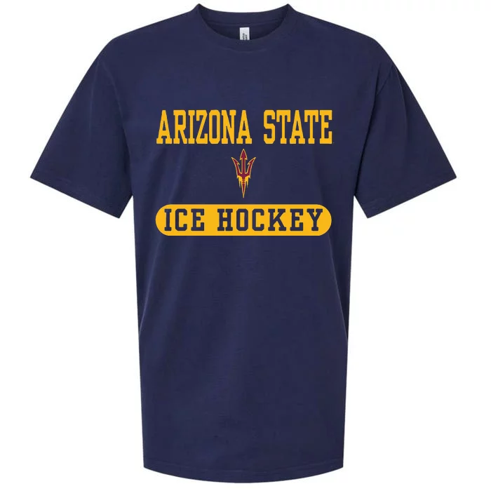 Arizona Sun Devils Ice Hockey Sueded Cloud Jersey T-Shirt