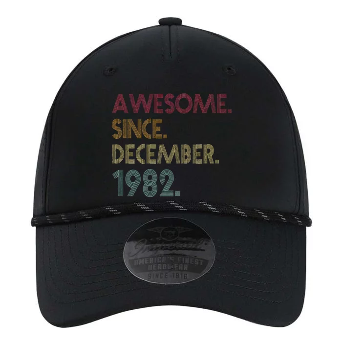 Awesome Since December 1982 40th Birthday Gift 40 Years Old Performance The Dyno Cap