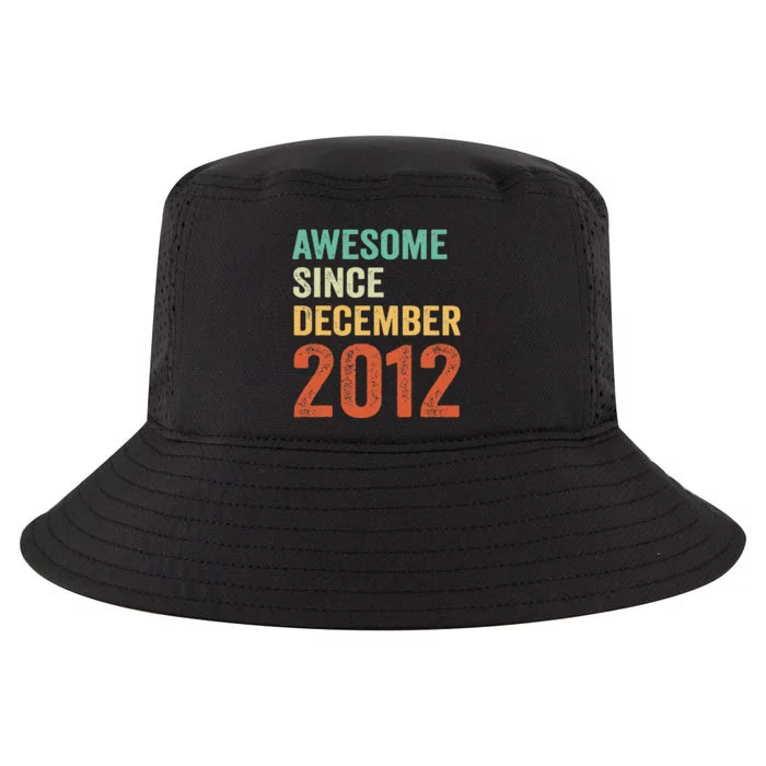 Awesome Since December 2012 10th Birthday 10 Years Old Gift Cool Comfort Performance Bucket Hat