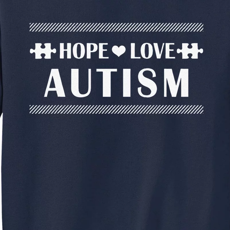 Autism Spectrum Disorder Awareness Month Walk Tall Sweatshirt