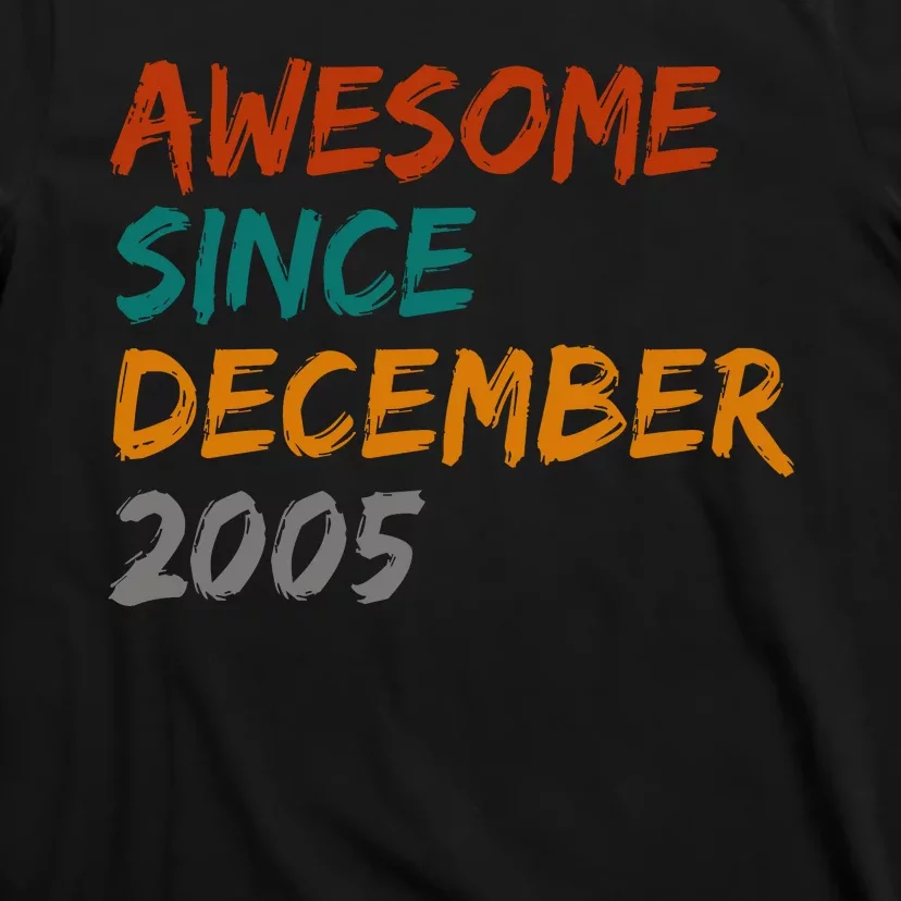 Awesome Since December 2005 T-Shirt