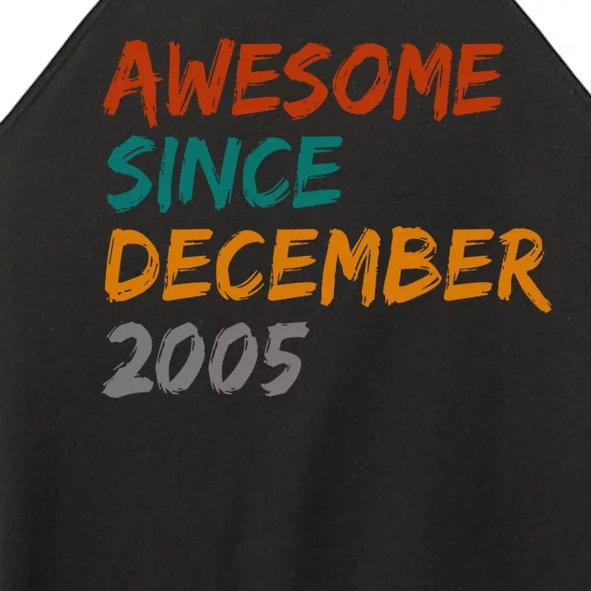 Awesome Since December 2005 Women’s Perfect Tri Rocker Tank