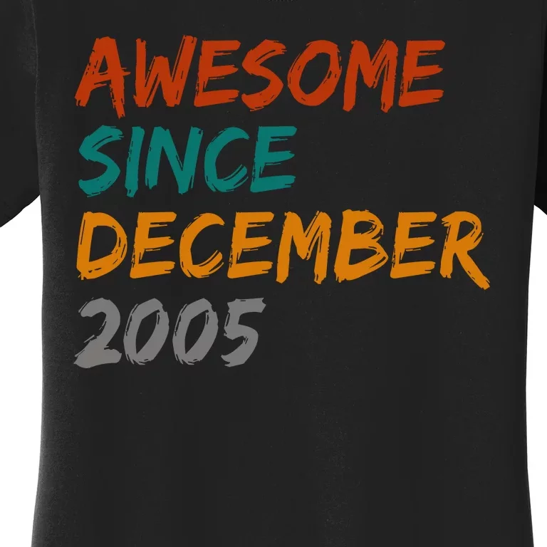 Awesome Since December 2005 Women's T-Shirt