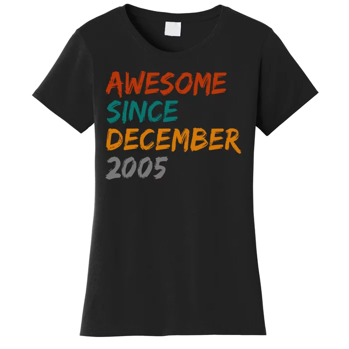 Awesome Since December 2005 Women's T-Shirt