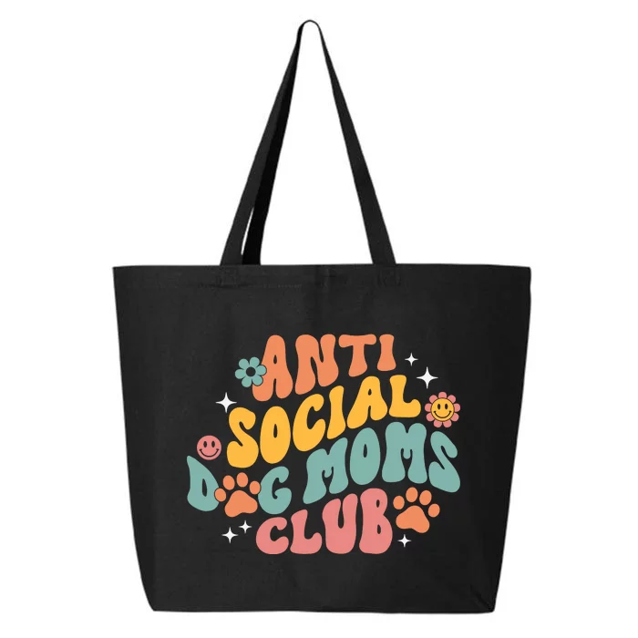 Anti Social Dog Moms Club 25L Jumbo Tote