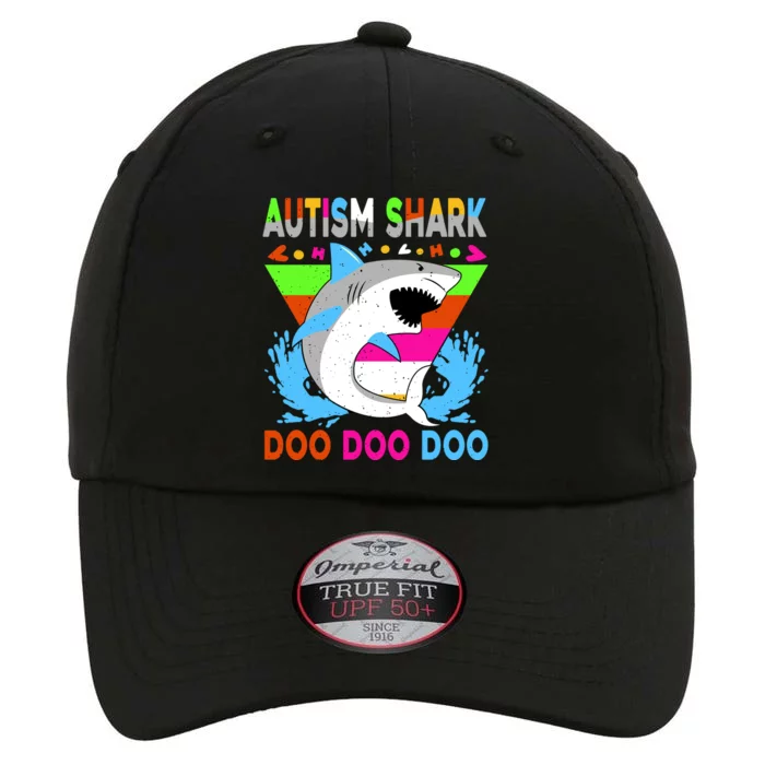 Autism Shark Doo Doo Doo Awareness Puzzle The Original Performance Cap