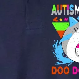 Autism Shark Doo Doo Doo Awareness Puzzle Softstyle Adult Sport Polo