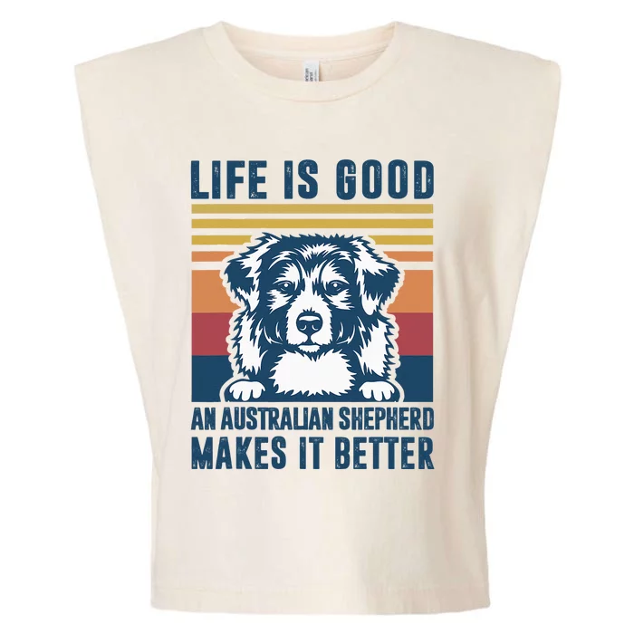 Australian Shepherd Dog Gifts Men Women Australian Shepherd Garment-Dyed Women's Muscle Tee