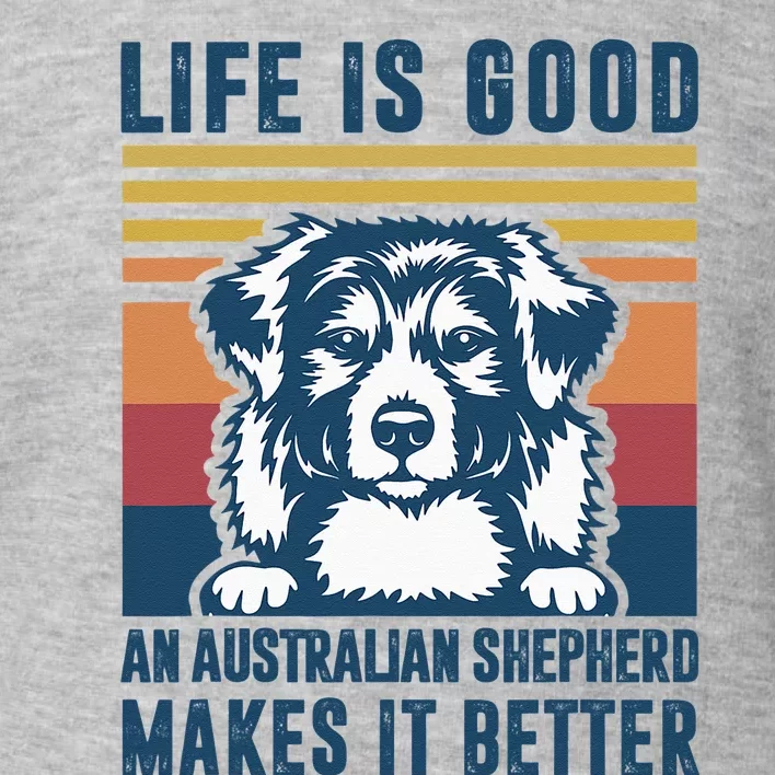 Australian Shepherd Dog Gifts Men Women Australian Shepherd Toddler Sweatshirt