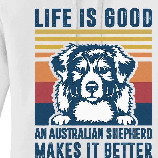 Australian Shepherd Dog Gifts Men Women Australian Shepherd Women's Pullover Hoodie