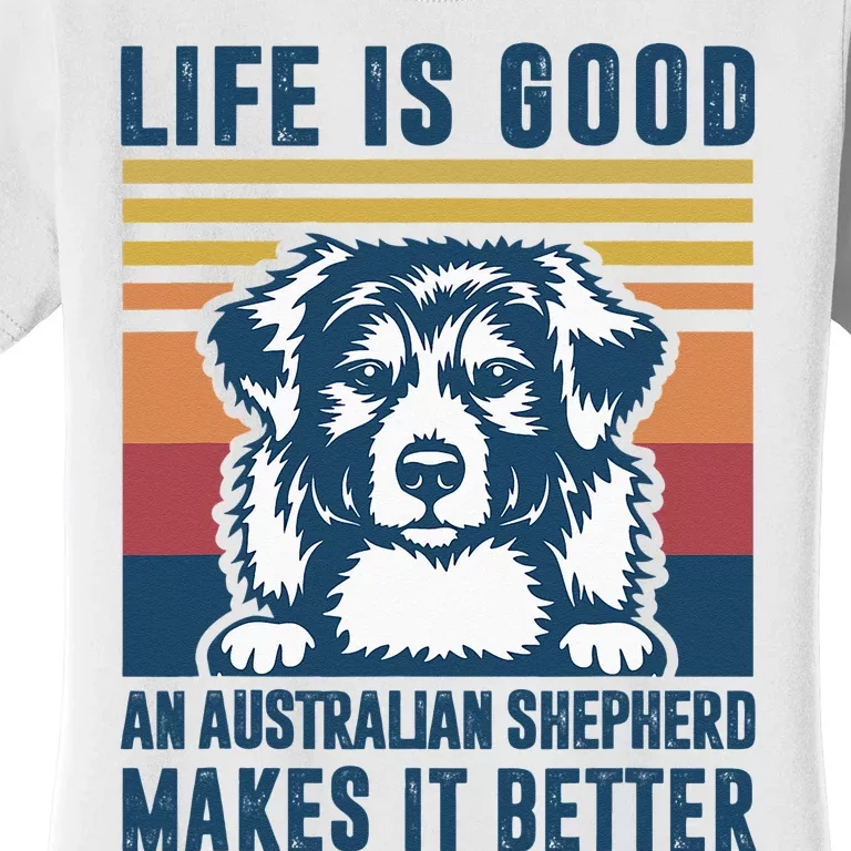 Australian Shepherd Dog Gifts Men Women Australian Shepherd Women's T-Shirt