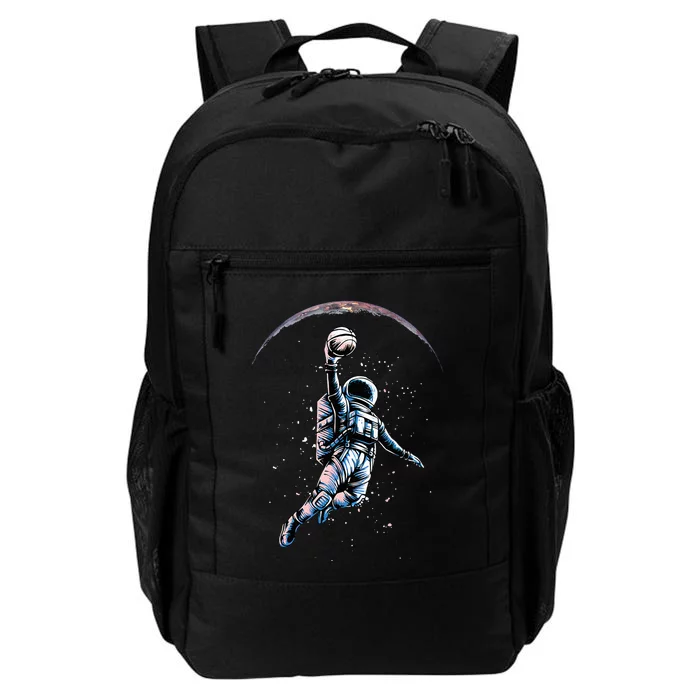 Astronaut Slam Dunk Space Basketball Daily Commute Backpack