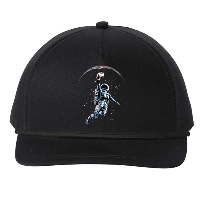 Astronaut Slam Dunk Space Basketball Snapback Five-Panel Rope Hat