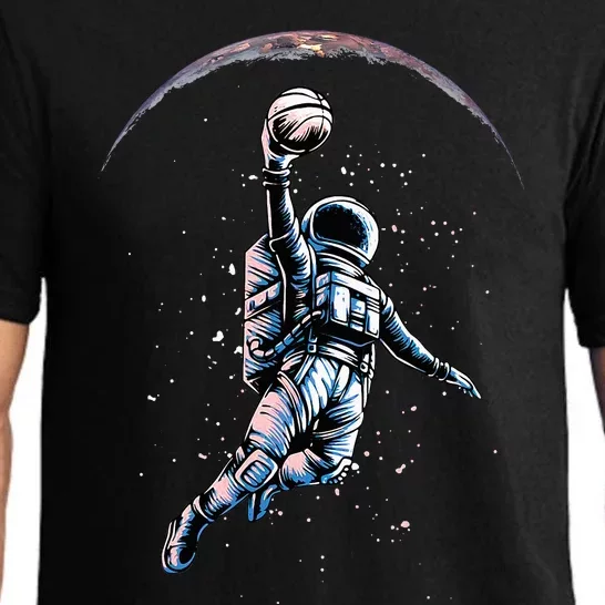 Astronaut Slam Dunk Space Basketball Pajama Set