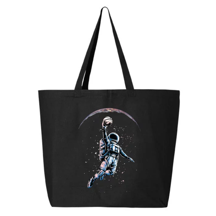 Astronaut Slam Dunk Space Basketball 25L Jumbo Tote