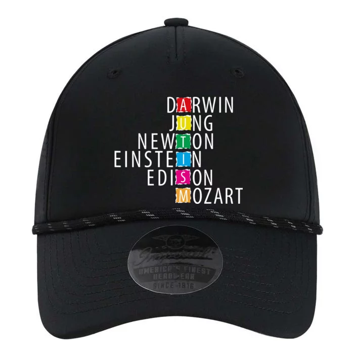 Autism Support Darwin Jung Newton Einste In Edison Mozart Performance The Dyno Cap