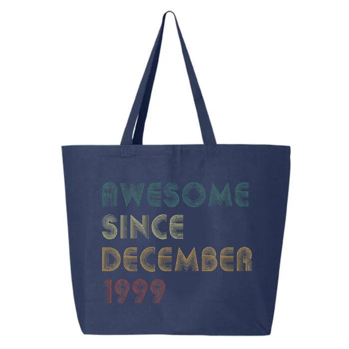 Awesome Since December 1999 Vintage Retro Birthday 25L Jumbo Tote