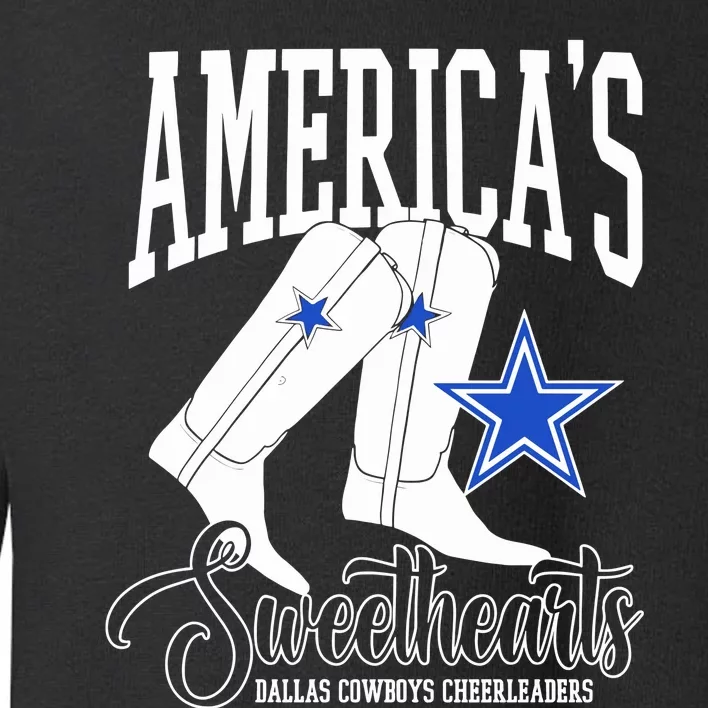 America’S Sweethearts Dallas Cowboy Cheerleaders Toddler Sweatshirt