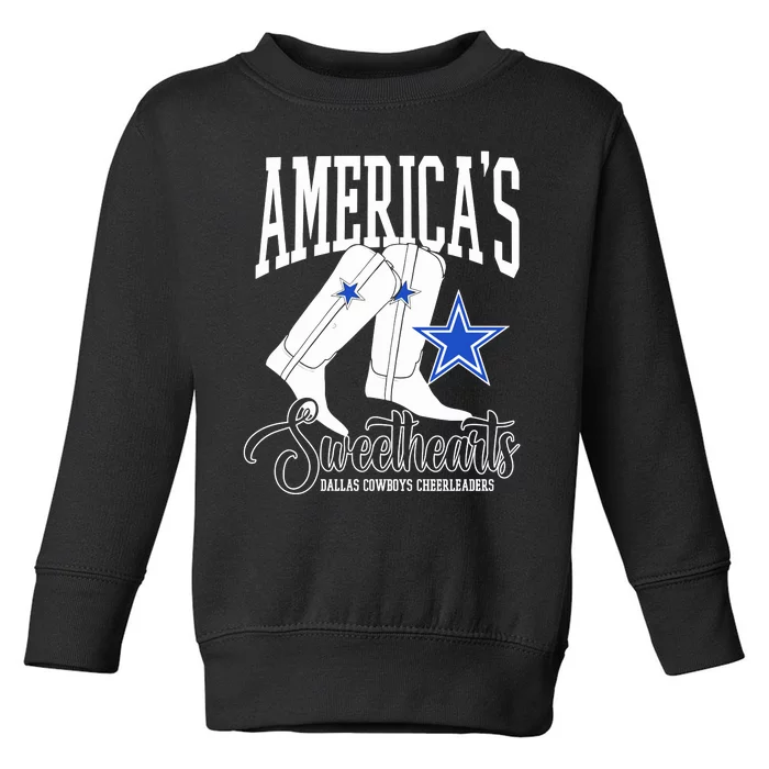 America’S Sweethearts Dallas Cowboy Cheerleaders Toddler Sweatshirt