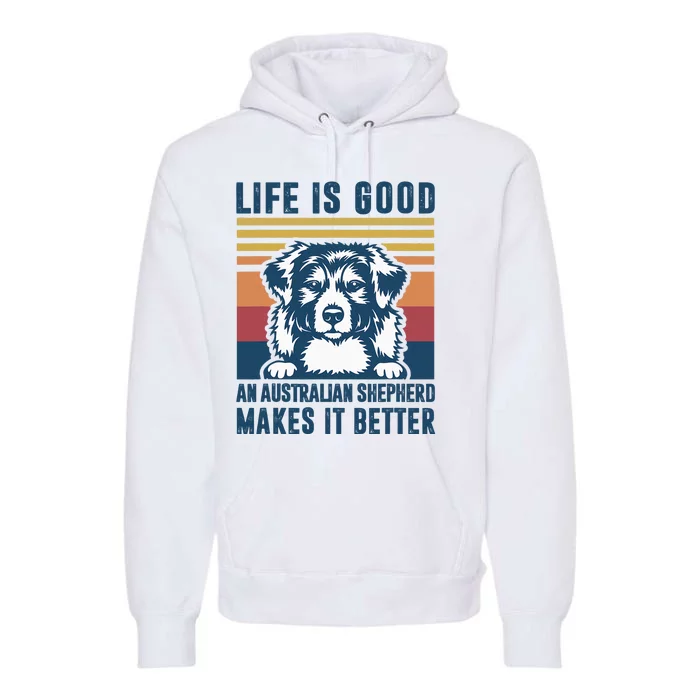 Australian Shepherd Dog Gifts Men Women Australian Shepherd Premium Hoodie