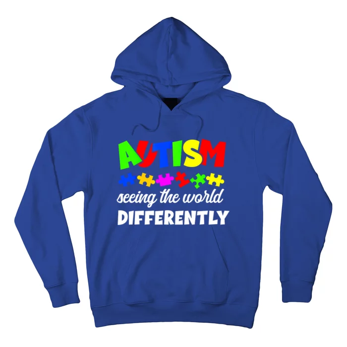 Autism Son Daughter Seeing The World Differently Gift Hoodie