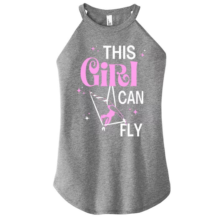 Aerial Silks Dancer Aerialist Air Yoga Acrobatics Women Gift Women’s Perfect Tri Rocker Tank