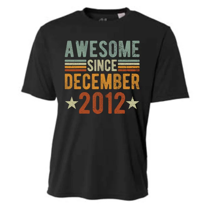 Awesome Since December 2012 10 Years Old tee shirt 10th year Cooling Performance Crew T-Shirt