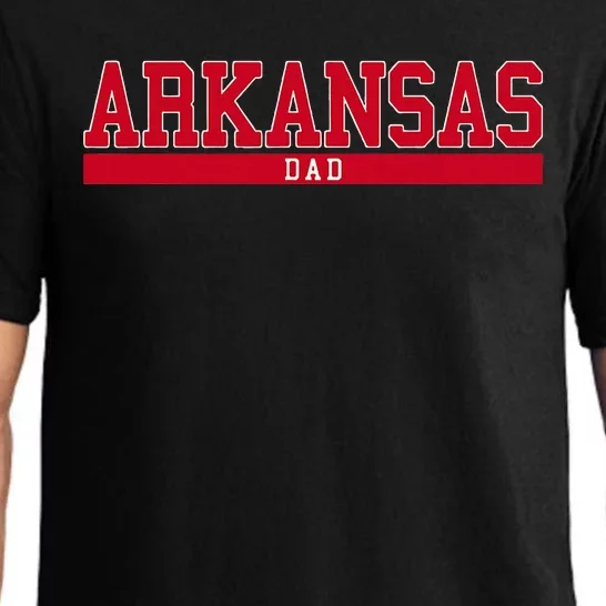 Arkansas State Dad Sports Pajama Set