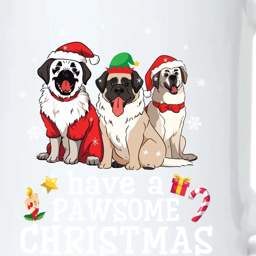 Anatolian Shepherd Dogs Merry Day Have A Pawsome Christmas Gift Black Color Changing Mug