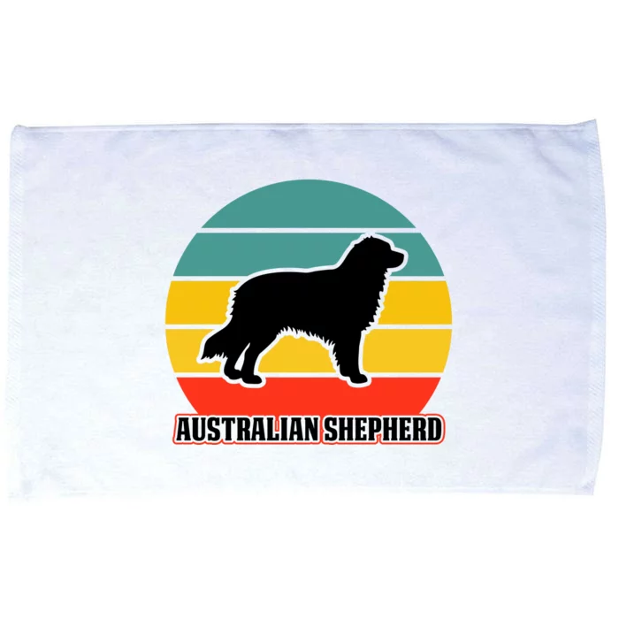 Australian Shepherd Dog Lover Graphic Microfiber Hand Towel