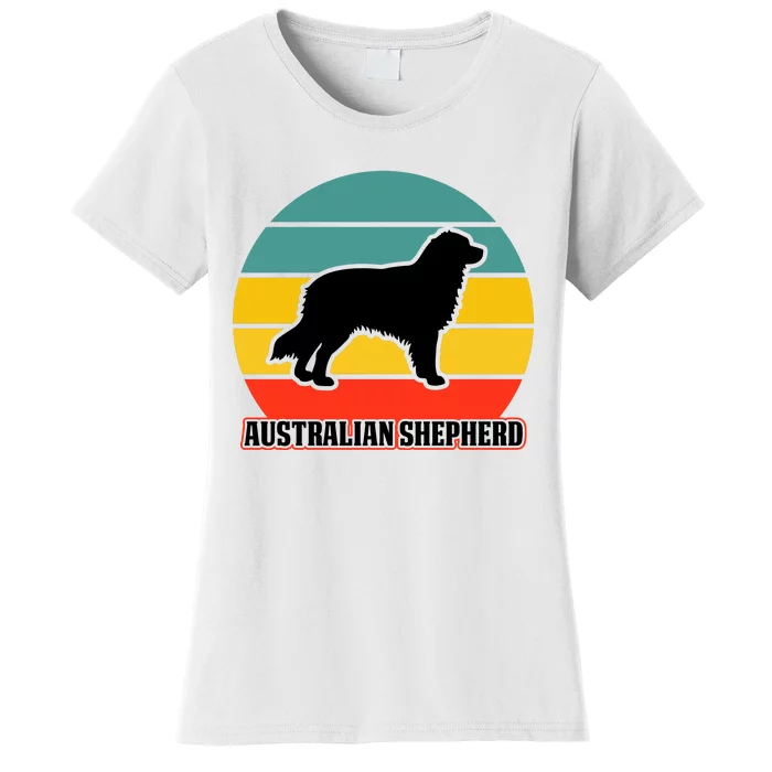 Australian Shepherd Dog Lover Graphic Women's T-Shirt