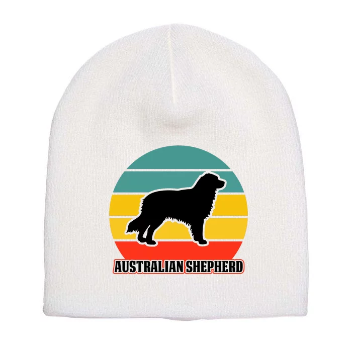 Australian Shepherd Dog Lover Graphic Short Acrylic Beanie