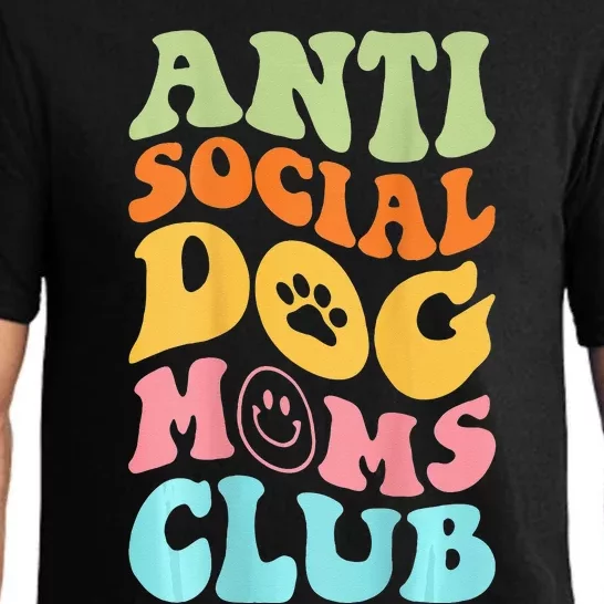 ANTI SOCIAL DOG MOMS CLUB Pajama Set