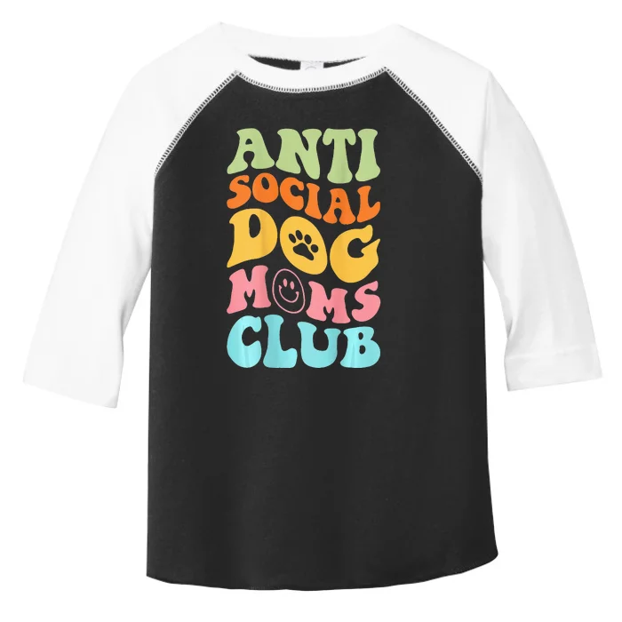 ANTI SOCIAL DOG MOMS CLUB Toddler Fine Jersey T-Shirt