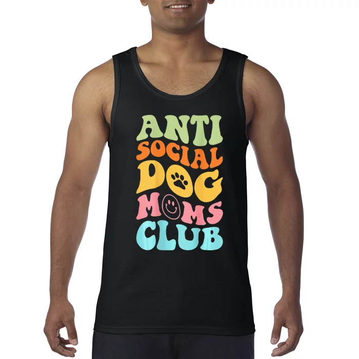 ANTI SOCIAL DOG MOMS CLUB Tank Top