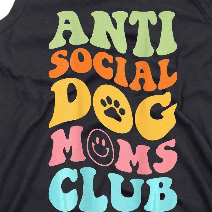 ANTI SOCIAL DOG MOMS CLUB Tank Top