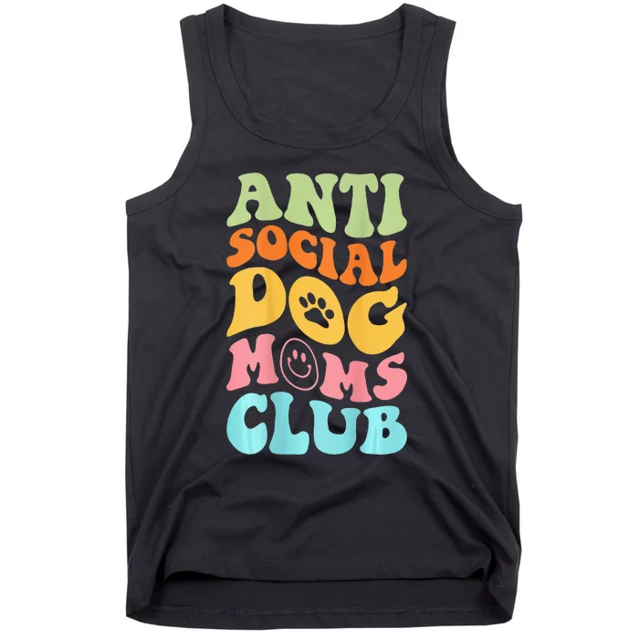 ANTI SOCIAL DOG MOMS CLUB Tank Top