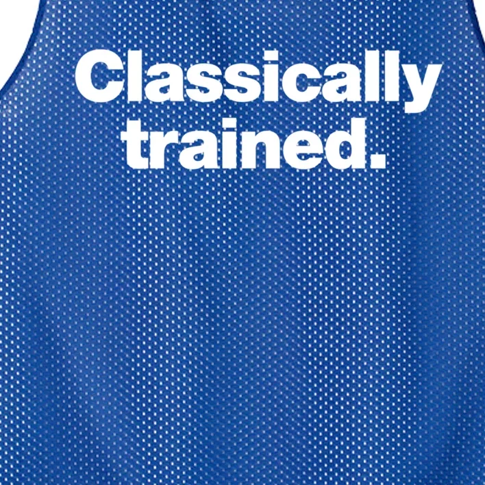 A Simple Design That Says Classically Trained Gift Mesh Reversible Basketball Jersey Tank