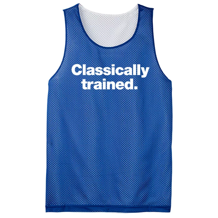 A Simple Design That Says Classically Trained Gift Mesh Reversible Basketball Jersey Tank