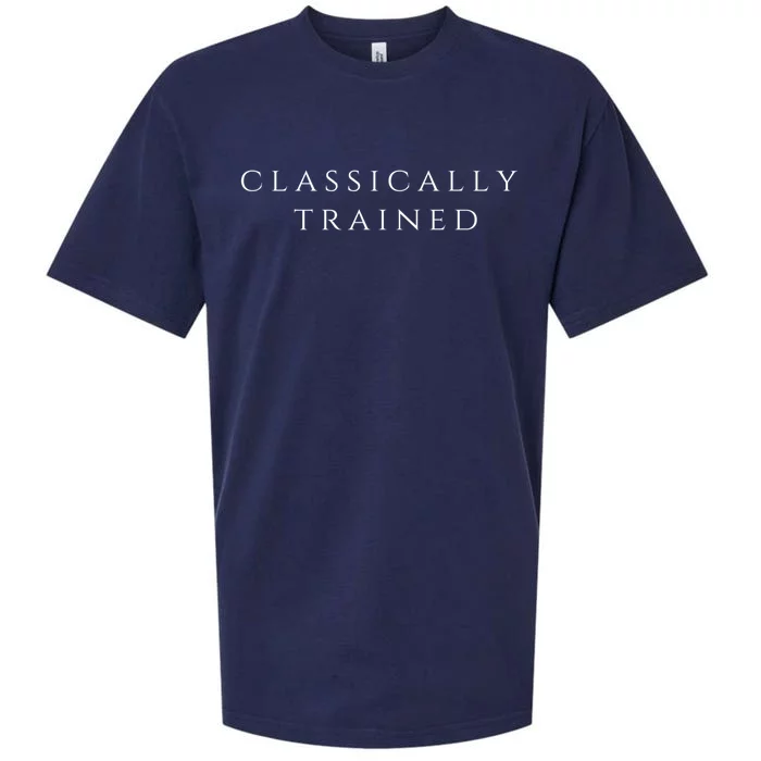 A Stylish Design That Says Classically Trained Gift Sueded Cloud Jersey T-Shirt