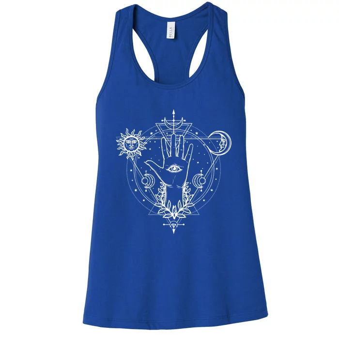 All Seeing Eye Mystic Gift Blackcraft Clothing Gift Women's Racerback Tank