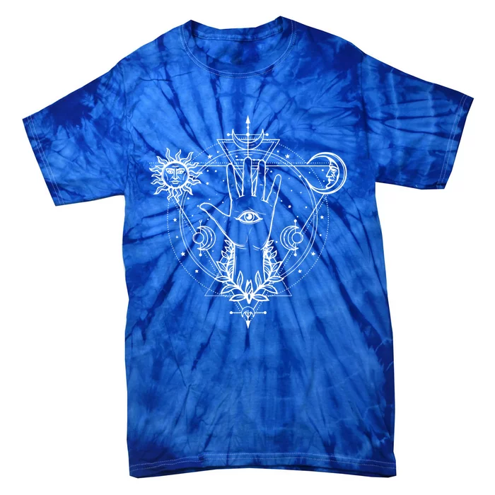 All Seeing Eye Mystic Gift Blackcraft Clothing Gift Tie-Dye T-Shirt