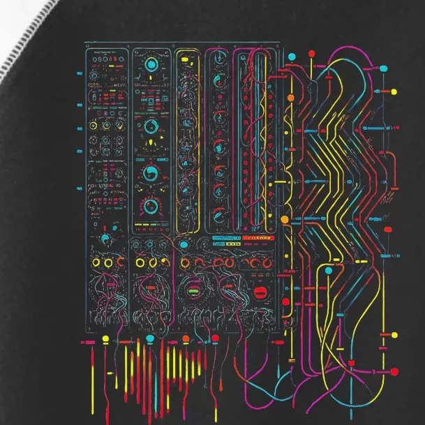 Analogue Synthesiser Electronic Music Modular Life Toddler Fine Jersey T-Shirt