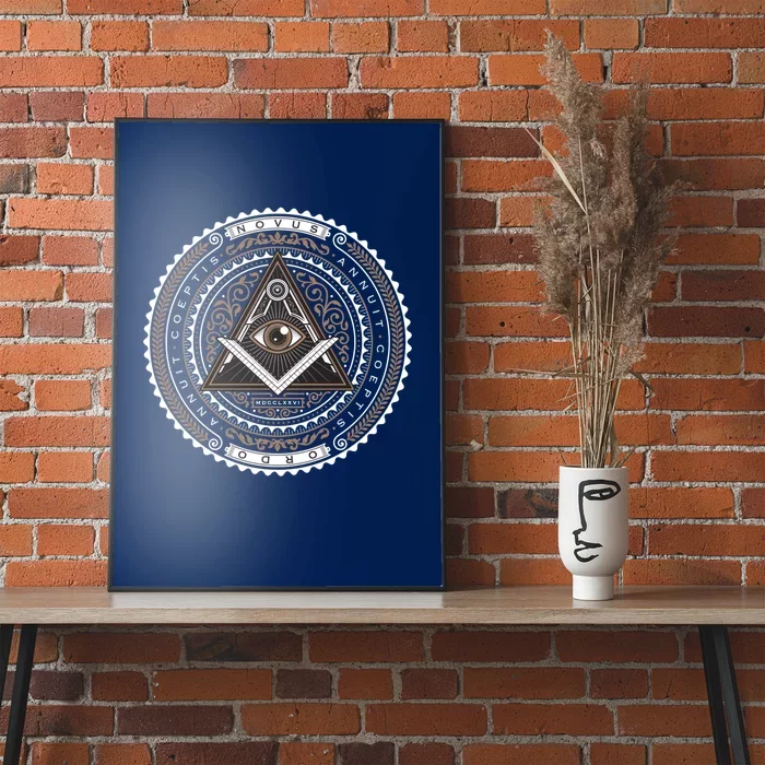 All Seeing Eye Emblem Poster