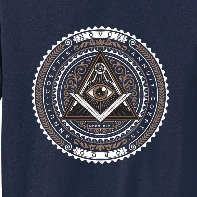 All Seeing Eye Emblem Tall Sweatshirt