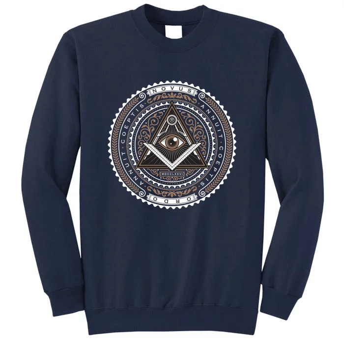 All Seeing Eye Emblem Tall Sweatshirt