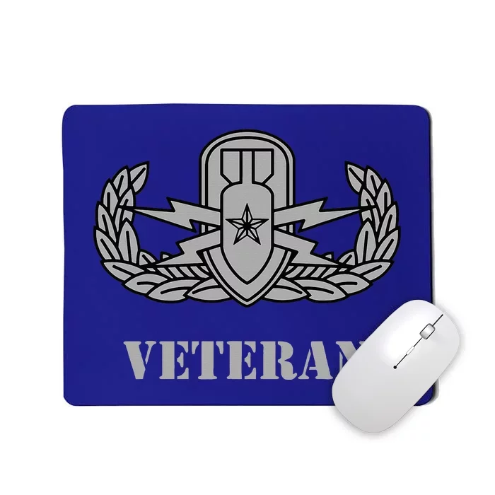 Army Senior Explosive Ordinance Disposal Badge Eod Veteran Mousepad