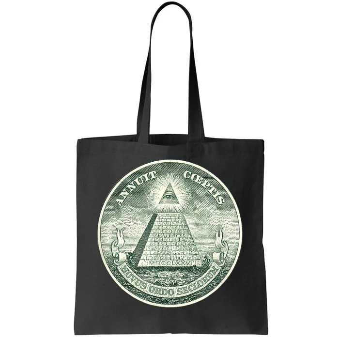 ALL SEEING EYE OF GOD DIVINE PROVIDENCE ILLUMINATI SEAL Tote Bag