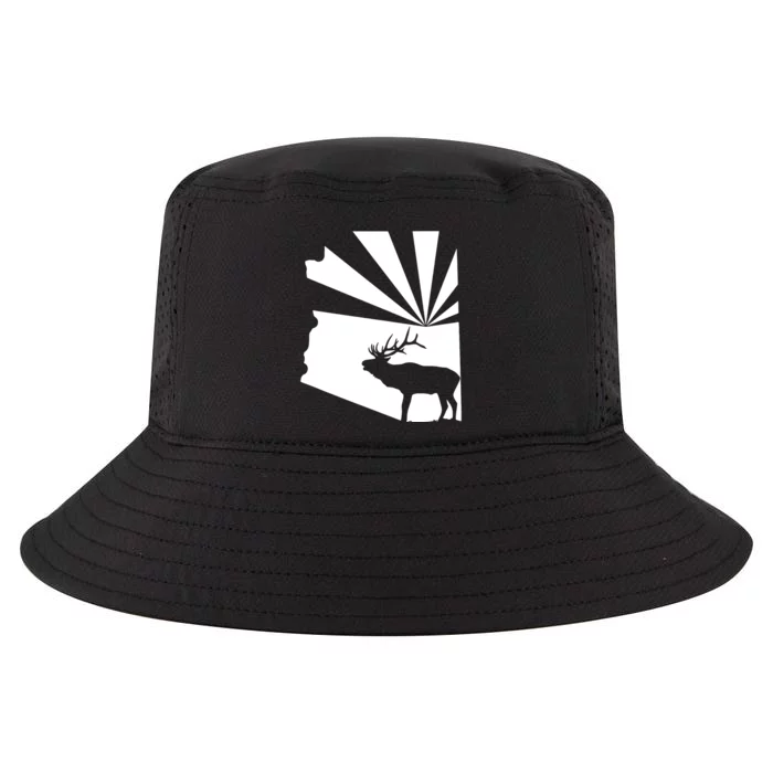 Arizona State Elk Hunting Cool Comfort Performance Bucket Hat