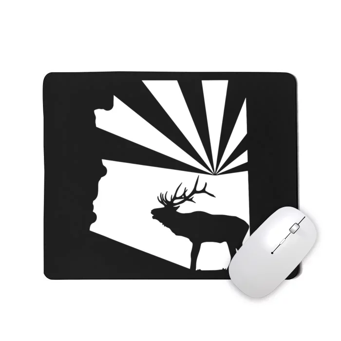 Arizona State Elk Hunting Mousepad